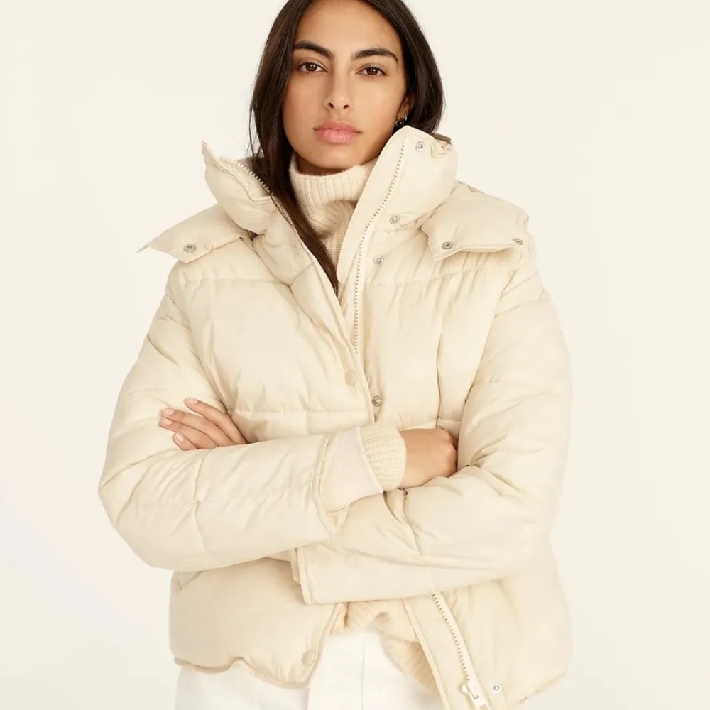 J. Crew Flurry Puffer Jacket with PrimaLoft® COPY